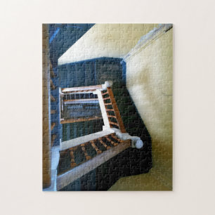 Escalier phare créatif photo puzzle