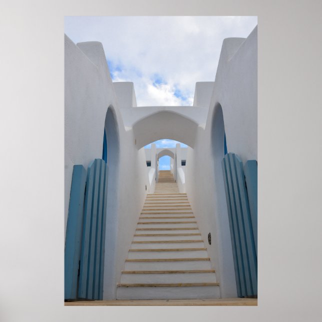 Escalier vers le ciel - Poster (Devant)