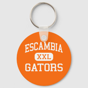 Escambia - Gators - High - Pensacola Florida Keychain