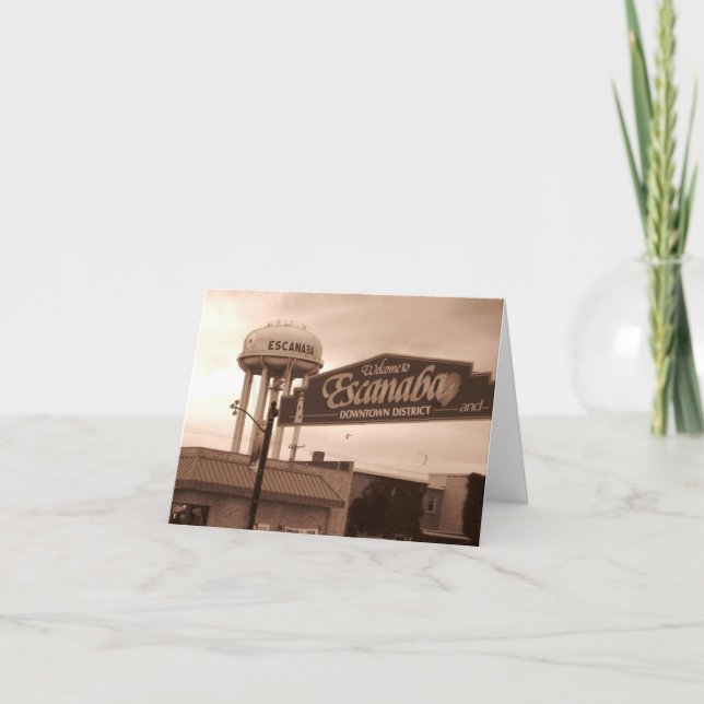 Escanaba Note Cards (Front)