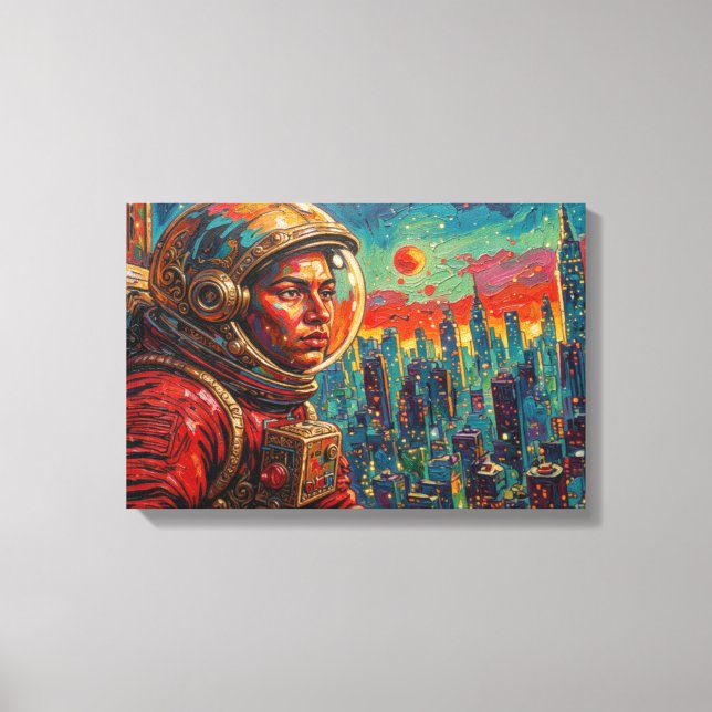 ESCAPE-7 CANVAS PRINT (Front)