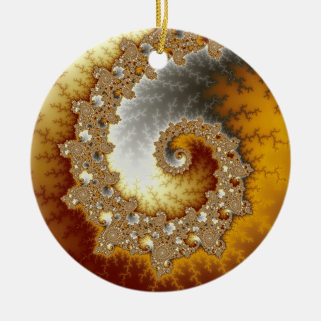 escape ceramic ornament (Front)