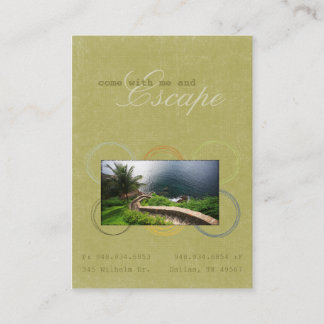 Escape Chubby Business Cards