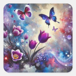 Escape Ethéé Square Sticker