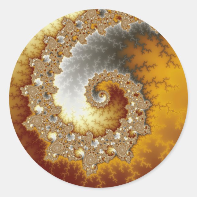 Escape - Fractal Sticker (Front)