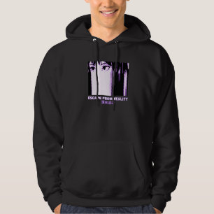 Escape From Reality Vaporwave Aesthetic Japanese Hoodie