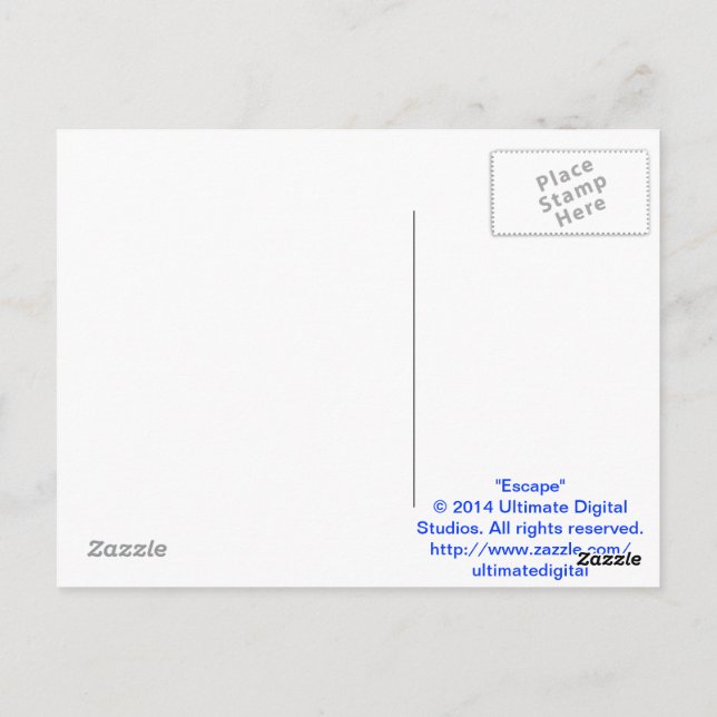 Escape Postcard (Back)