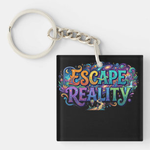 Escape Reality Dreamscape Graphic T-Shirt Keychain