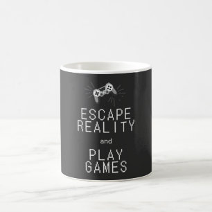 Escape Reality Play Games Retro Coffee Mug