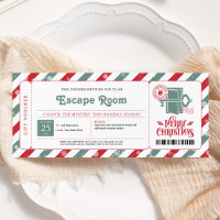 Escape Room Christmas Gift Voucher