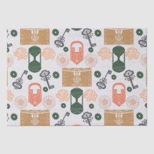 Escape Room Gender Reveal Baby Shower Tissue Paper