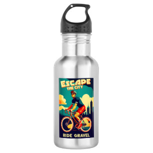Escape The City Ride Gravel Cycling 532 Ml Water Bottle
