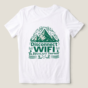 Escape the Digital Reconnect with Nature Tri-Blend Shirt