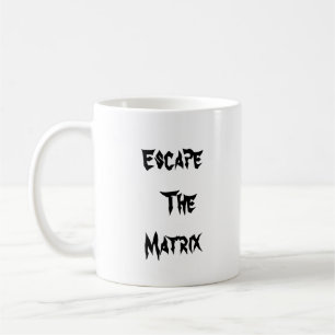 Escape the matrix mug(with andrew tate on it) coffee mug