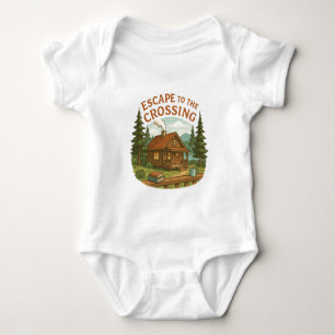 ESCAPE TO THE CROSSING Maggie Sullivan Cozy Cabin Baby Bodysuit