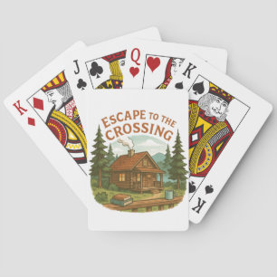 ESCAPE TO THE CROSSING Maggie Sullivan Cozy Cabin Playing Cards