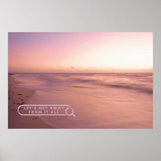 Escape to Tranquillity Poster (Front)