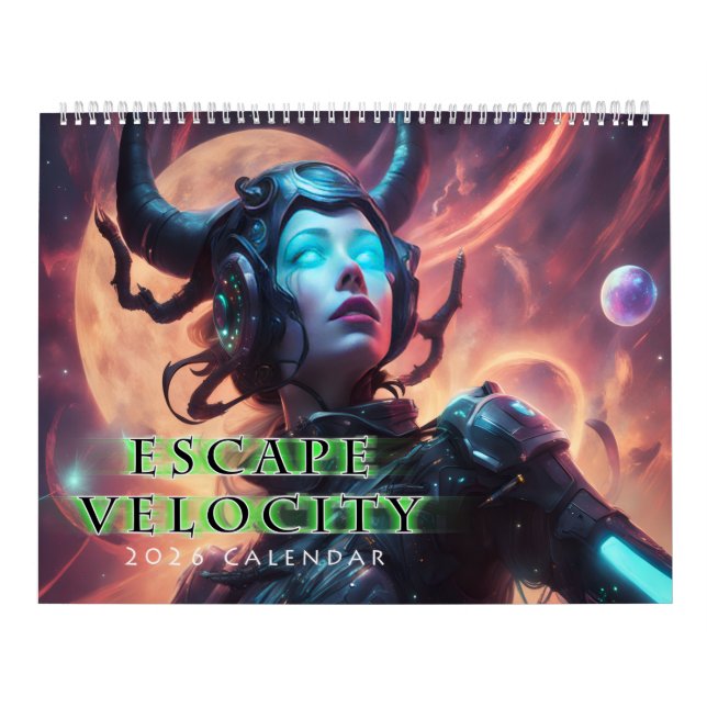 Escape Velocity Calendar (Cover)