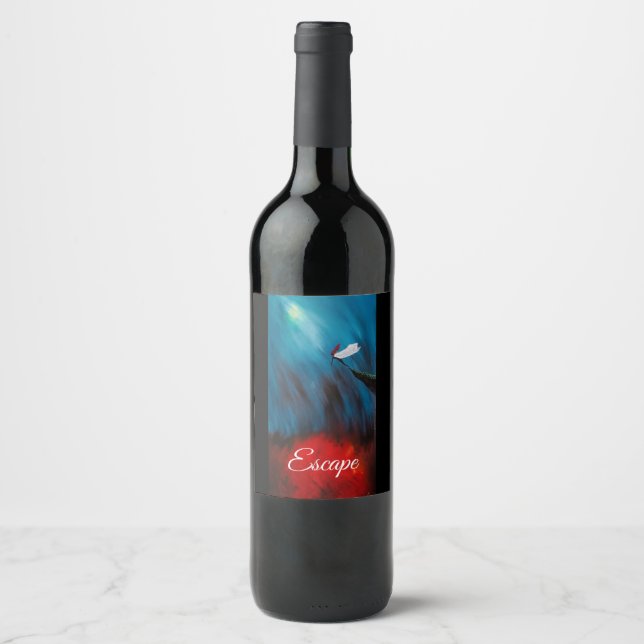 Escape Wine Label (Front)