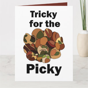 Escargot French Food Tricky For The Picky Funny  Card