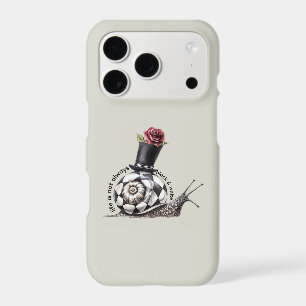 Escargot Rose Rouge Vie Pas Noir & Blanc