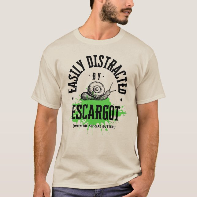 Escargot t-shirt (Front)