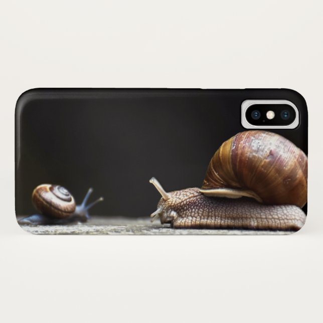 Escargots - Snail Mollusk Case-Mate iPhone Case (Back (Horizontal))