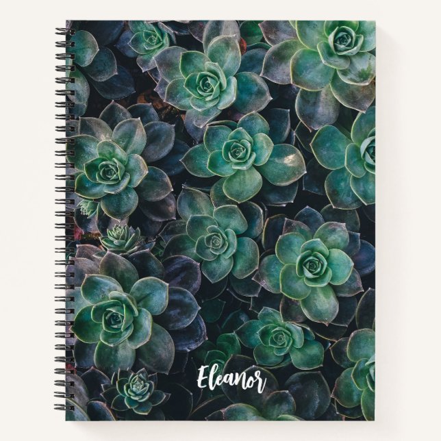 Esceveria Plante Succulent Carnet à thème (Devant)