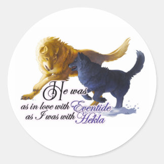 Escort and Eventide Classic Round Sticker