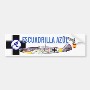 ESCUADRILLA AZUL BUMPER STICKER