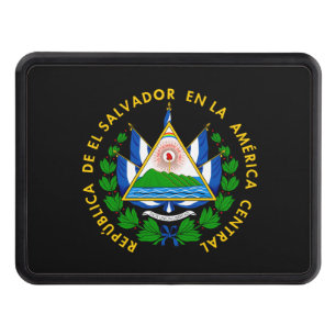 Escudo de El Salvador Trailer Hitch Cover