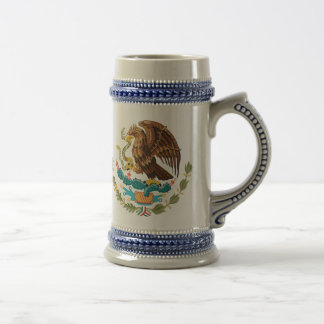 Escudo Nacional de México - Emblema Mexicano Beer Stein