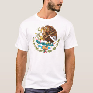 Escudo Nacional de México - Emblema Mexicano T-Shirt