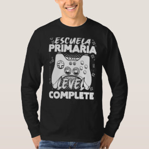 Escuela Primaria Graduation Grad Student Gamer Kid T-Shirt