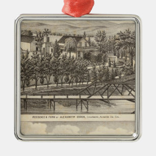 Esden, Clary residences Metal Ornament