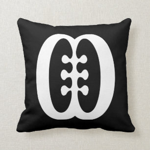 ESE NE TEKREMA Friendship and Interdependence Throw Pillow