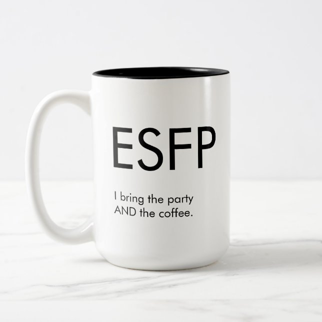 ESFP Apporter le cadeau de la Mug parti (Gauche)