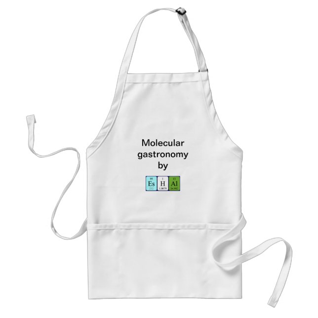 Eshal periodic table name apron (Front)