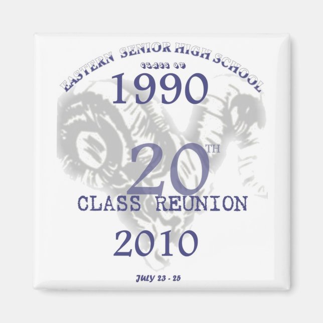 ESHS Square Magnet (Front)