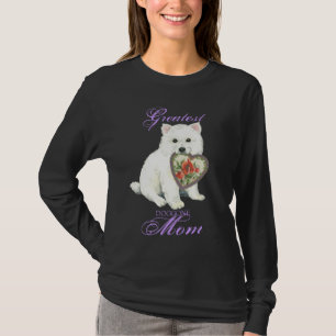 Eskie Heart Mom Long Sleeve T-Shirt