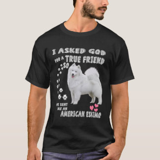Eskie Mom German Spitz Dog Eskie Dog American Eski T-Shirt