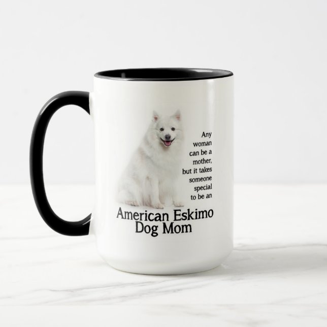 Eskie Mom Mug (Left)