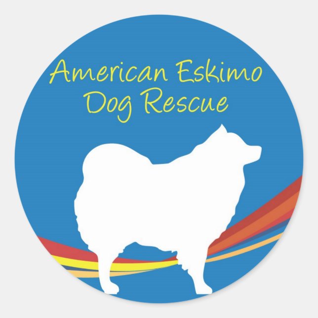 Eskie Rescue Sticker 2 (Front)