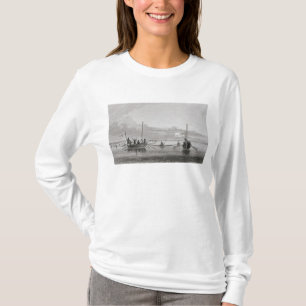 Eskimaux Coming Towards Boats in Shoalwater T-Shirt