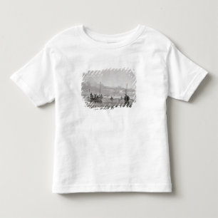 Eskimaux Coming Towards the Boats in Shoalwater Ba Toddler T-shirt