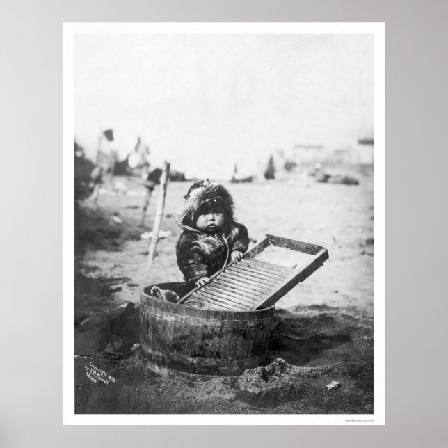 Eskimo Child Alaska 1905 Poster (Front)