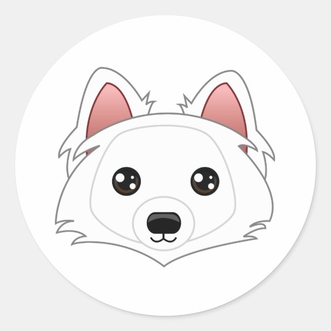 Eskimo Dog Stickers (Front)