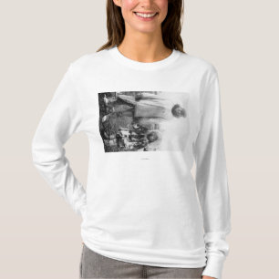 Eskimo Father and Child In Alaska Photograph T-Shirt