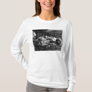 Eskimo Girl Wearing Fur Clothing Alaska T-Shirt