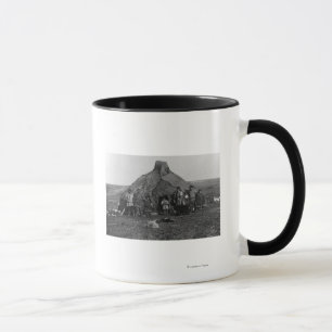 Eskimo Igloo Near Nome, Alaska Photograph Mug
